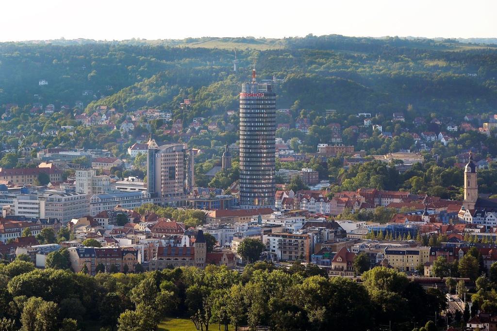 Scala Turm Hotel Restaurant Jena Exterior foto